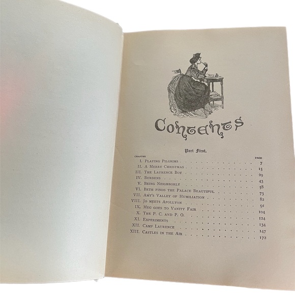 Vintage Little Women, Meg,Jo,Beth, and Amy by Lousia M. Alcott 1896 - Picture 5 of 5